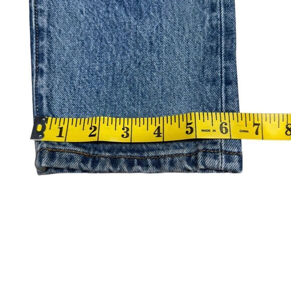 Levi's 501S Skinny Jeans in Old Hangouts Button Fly Denim Size 30 Distressed Mom - Picture 14 of 16